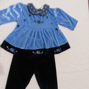 Baby Girl 2 Piece outfit Size 3/ 6 Months